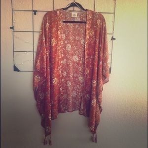 Knox Rose floral kimono cardigan